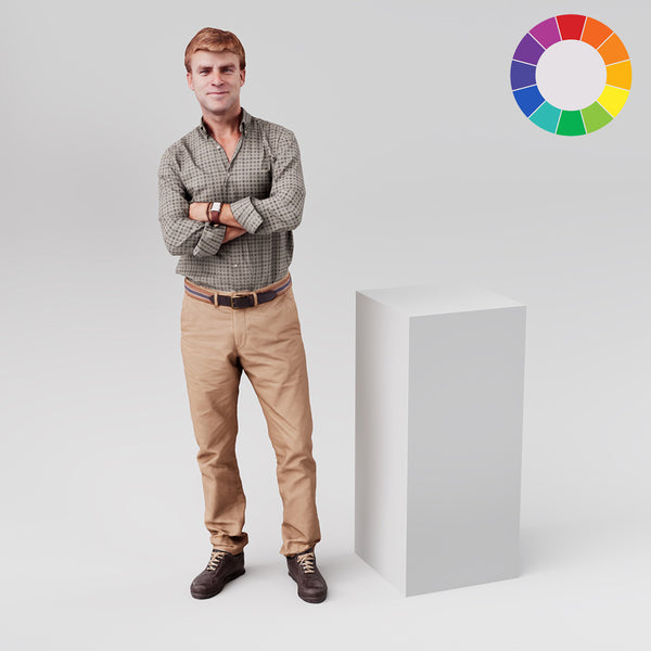 Square Retail Display Plinths