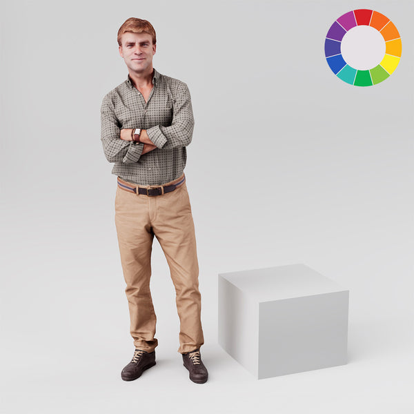 Square Retail Display Plinths