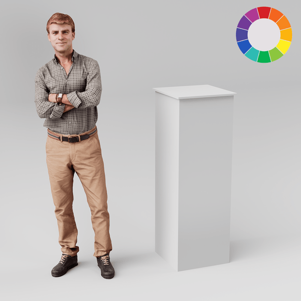 Capped Plinths PLC - 400 - 1200 - B - Premier Woodshop