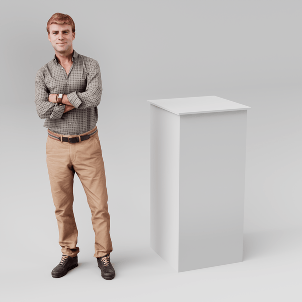 Capped Plinths PLC - 500 - 1100 - W - Premier Woodshop