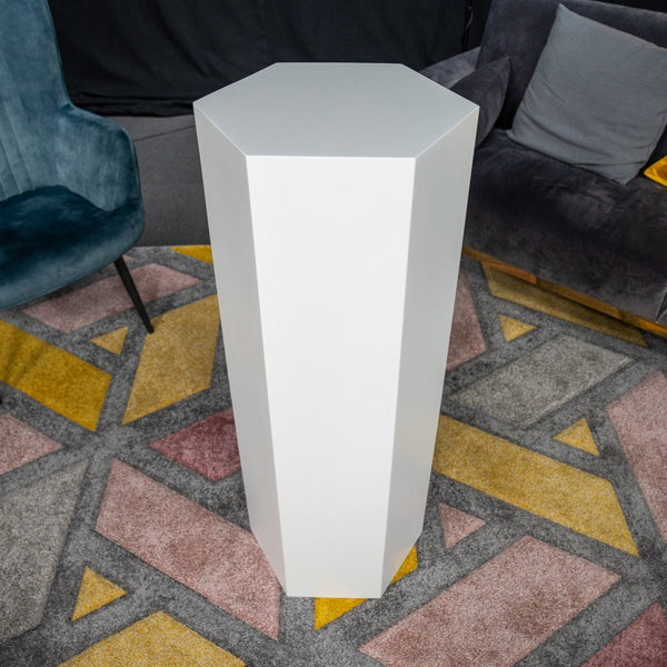 Order Premium Wooden Hexagonal Plinths - Premier Woodshop