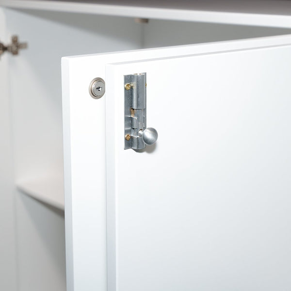 Display counter with doors - Premier Woodshop