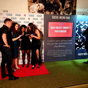 Premier Woodshop - Focus Premium Branded Step And Repeat Wall