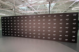 Branded Custom Made Step & Repeat Wall.